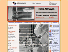 Tablet Screenshot of diskanaliz.com